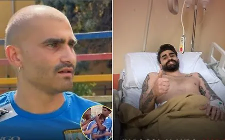 Una lotta all'ultimo respiro e il gol della vittima: l'incredibile storia di Marco Cantavenera